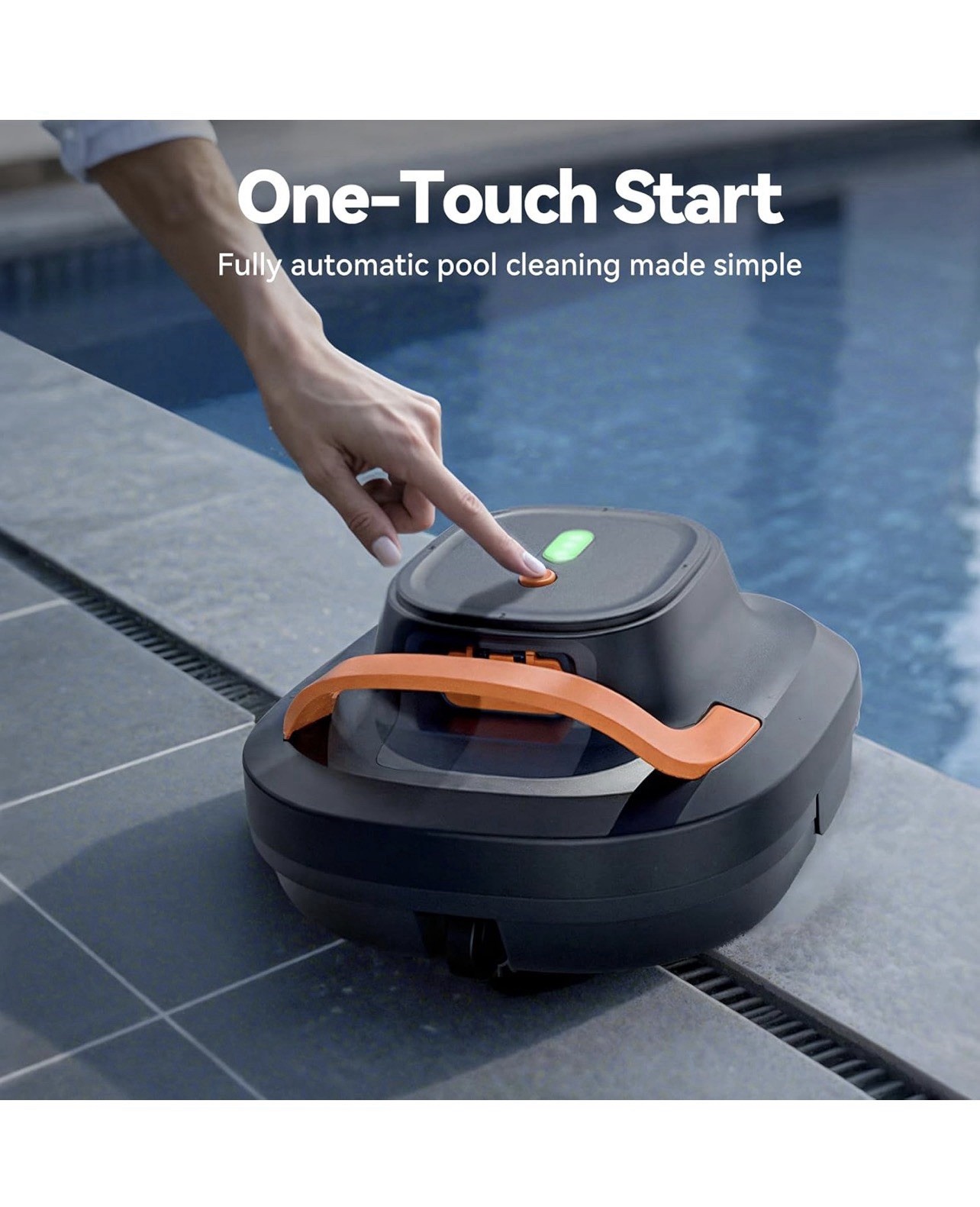 2026 Upgrade CoasTeering Cordless Robotic Pool Cleaner Dual Brushless Motors