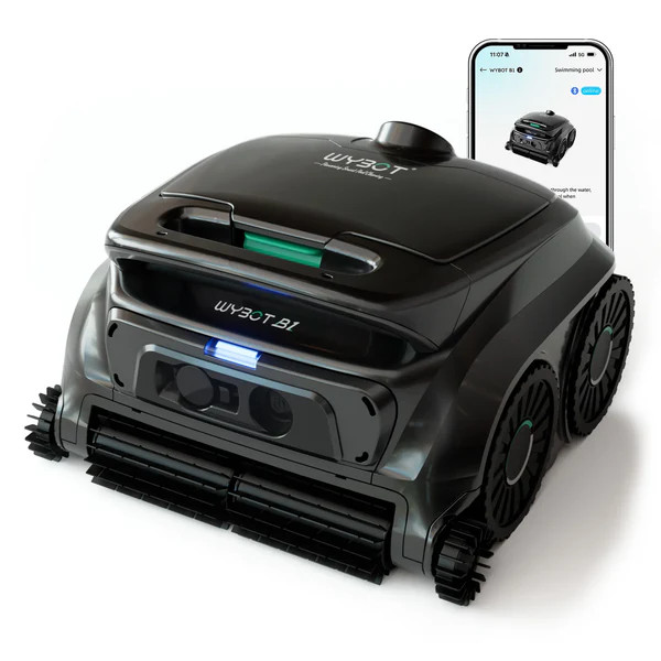 WYBOT B1 Robotic Pool Cleaner Cordless Robotic Pool Robot In Ground Pools A