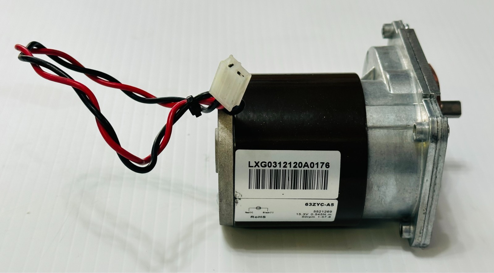 Maytronics Drive Motor 63ZYC-A5 5521269 15.3VDC 50 RPM For Pool Cleaner Robot