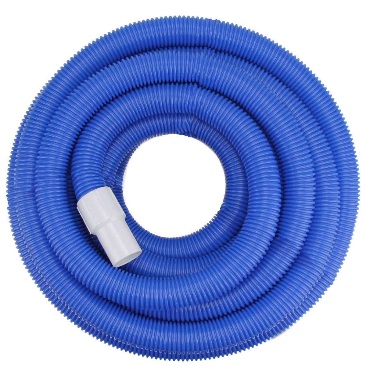 Pool Central Blue Extruded EVA In-Ground Swimming Pool Vacuum Hose 36FT x 1.25IN