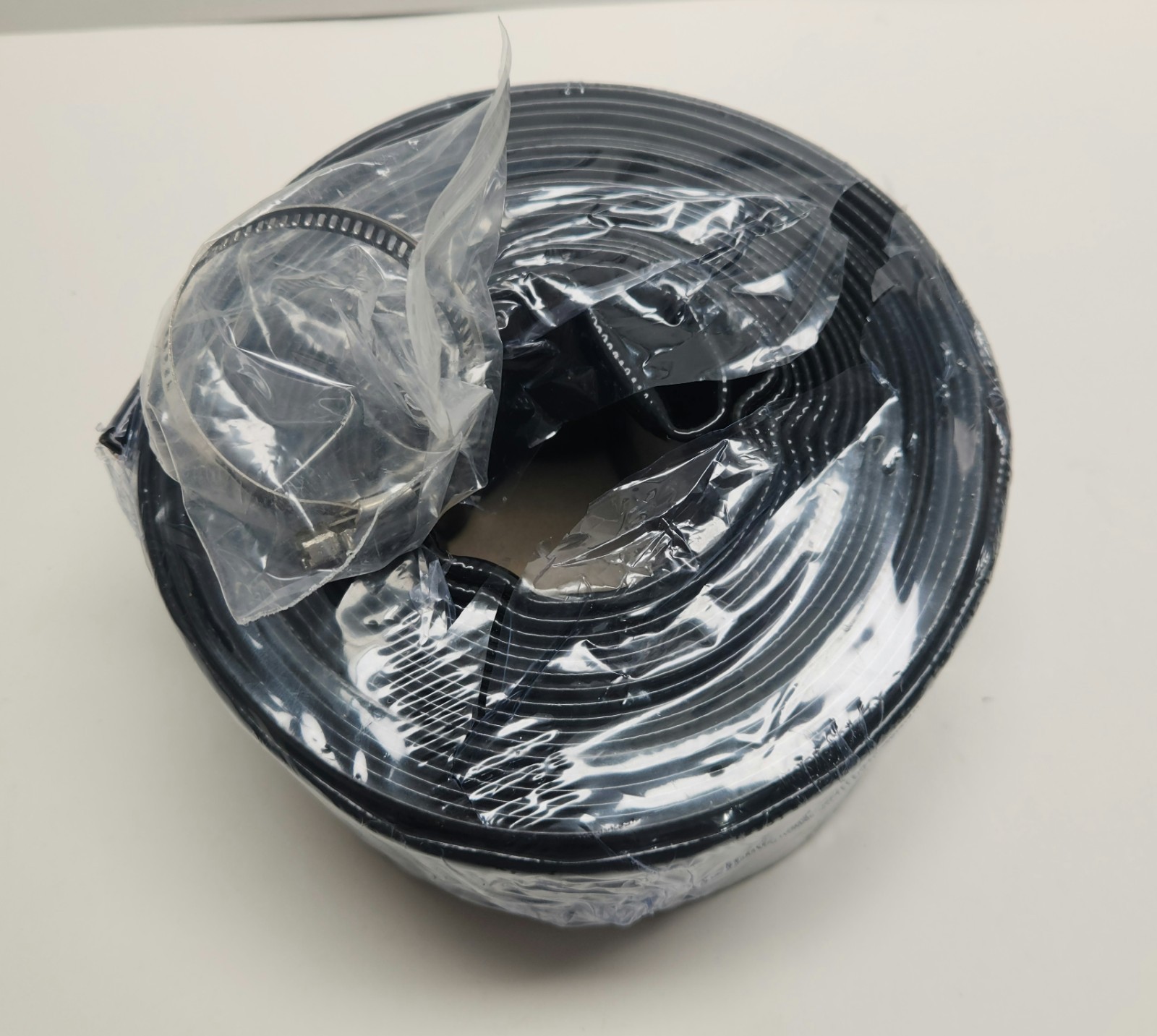 Black Rhino 2&Prime; Diameter x 25&prime; Length Heavy Duty Reinforced Pool Backwash Hose