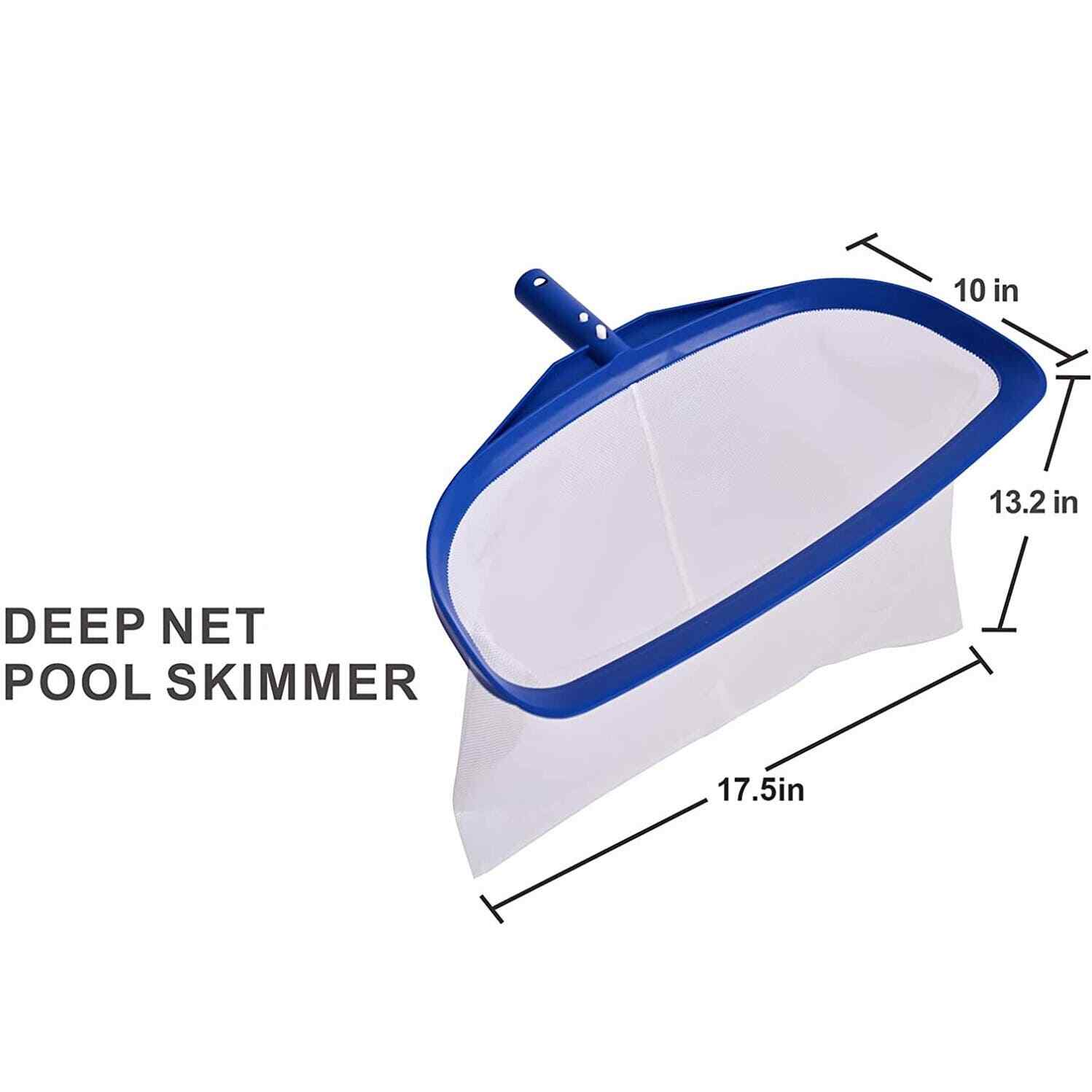 POOLAZA Pool Skimmer Deep Net Attachment 10&Prime; x 13.2&Prime; x 17.5&Prime; + Free Shipping
