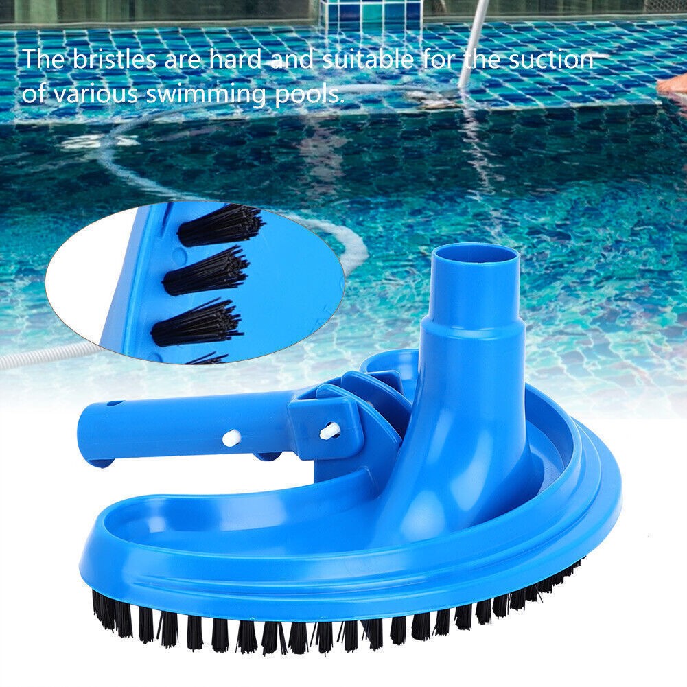 Pool Vacuum Head Half Moon Flexible Swimming Pool Curved Suction Head Cleaning