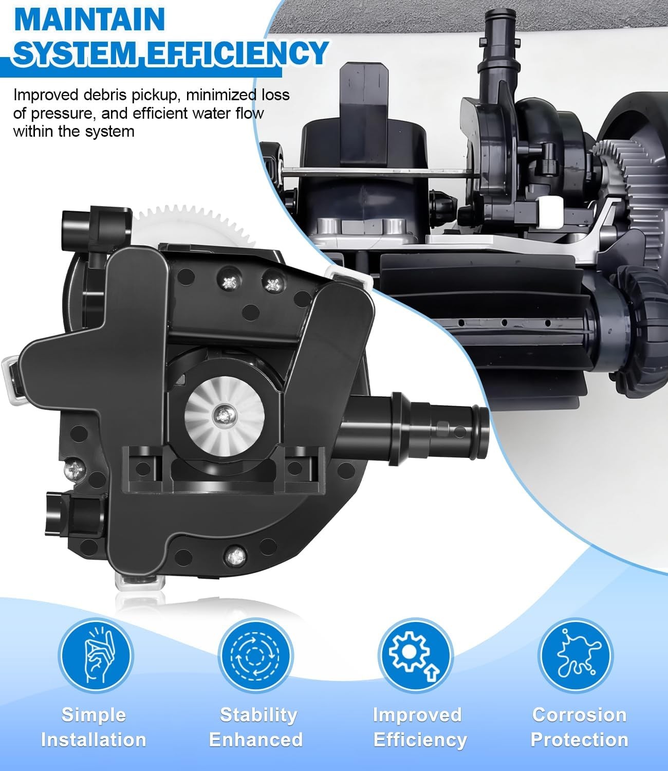 for Zodiac Polaris R0837200 Quattro Sport Pressure Side Automatic Pool Cleaner