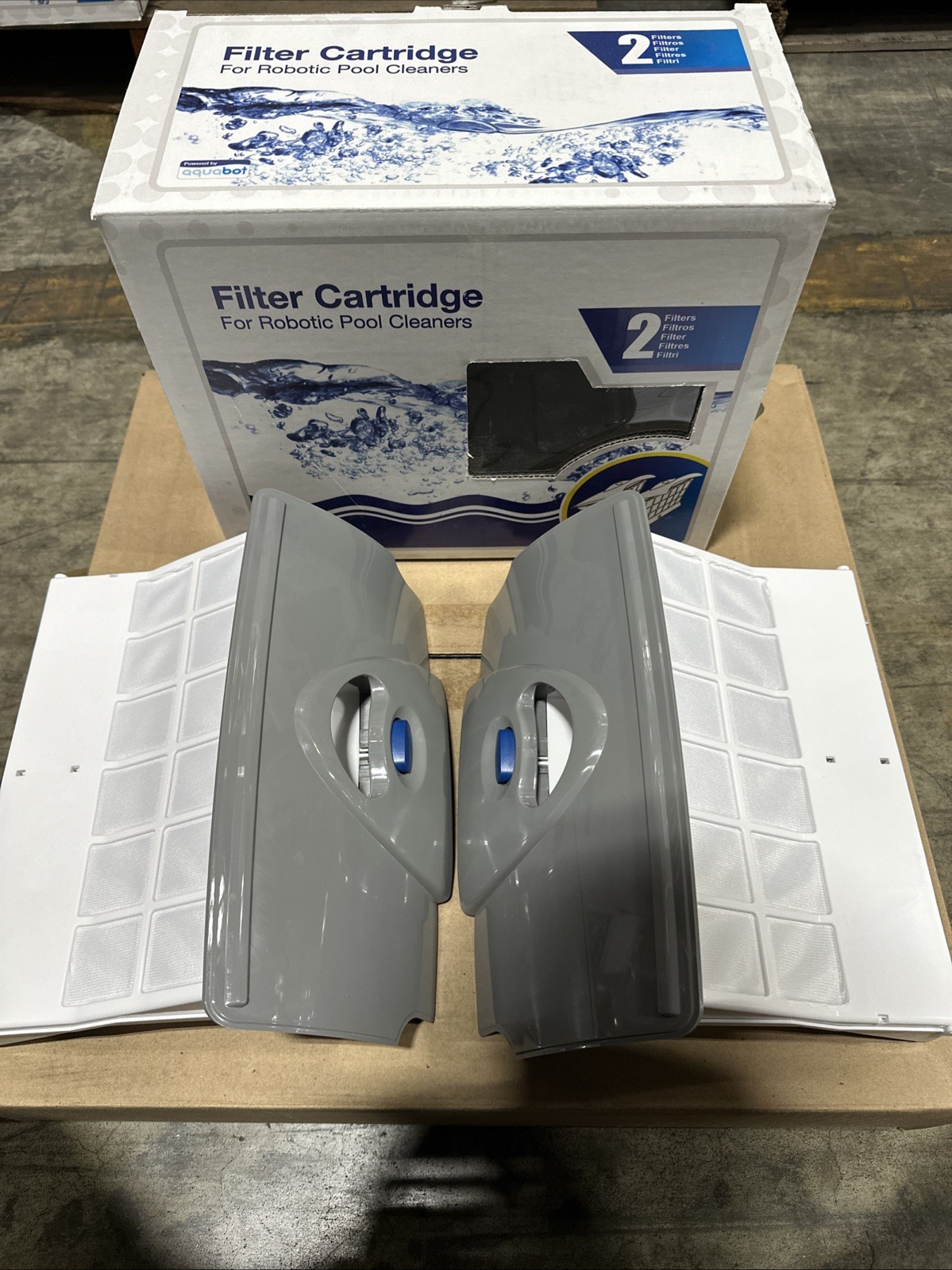 Aquabot Aqua Products Rapids 1500 AS1051446 FILTER CARTRIDGES Pair NEW