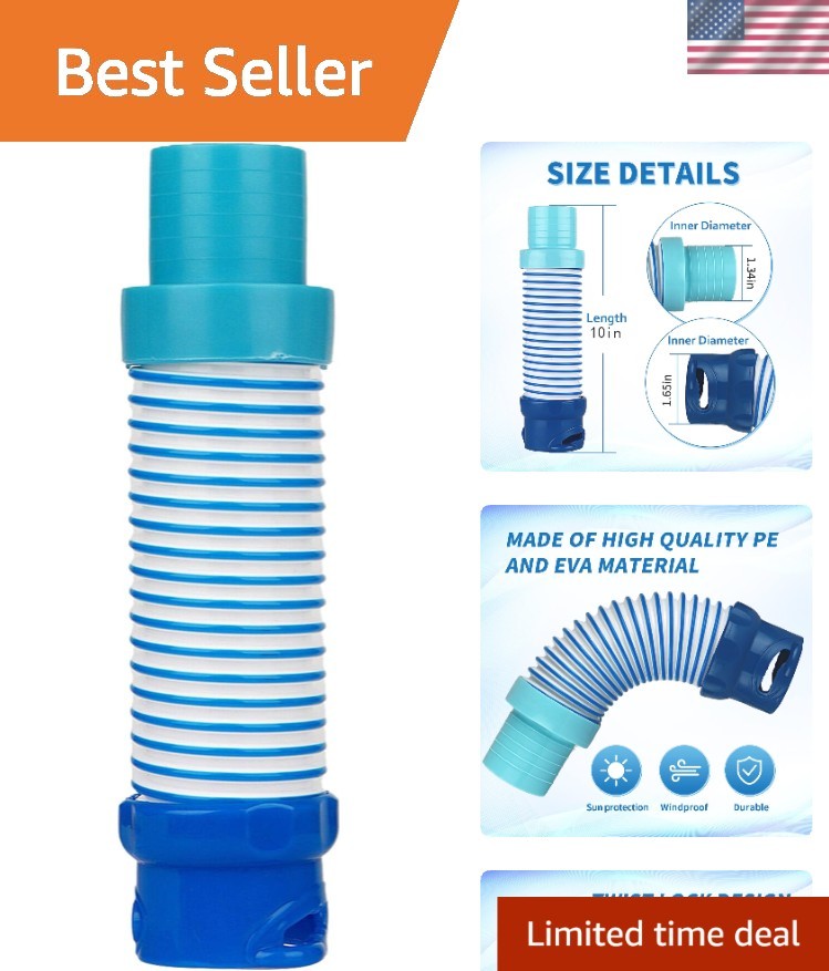 Durable 10-Inch Pool Vacuum Hose Adapter – Fits Zodiac MX6, MX8, X7 Quattro