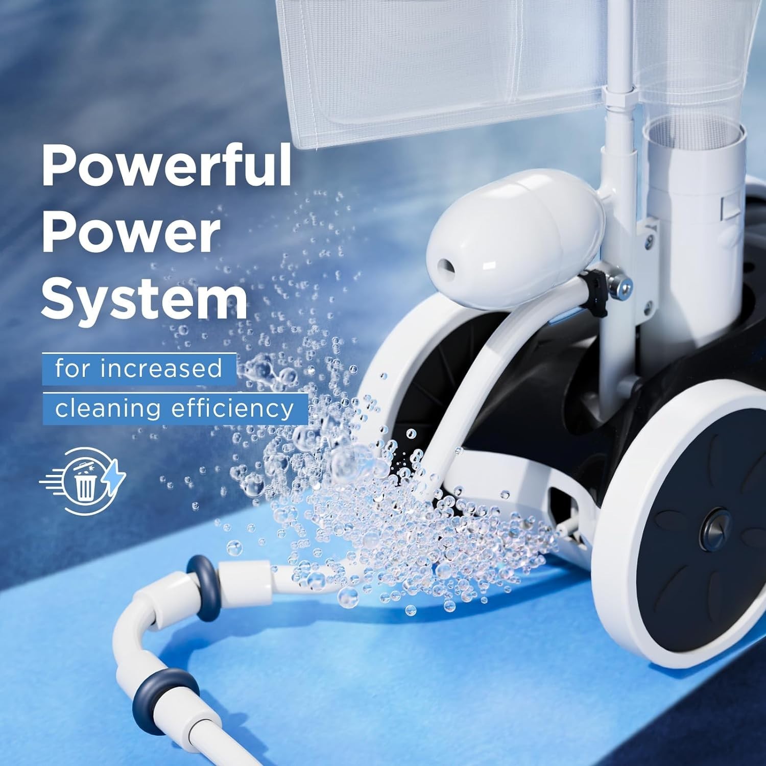 MAKHOON Upgrade Pool Pressure Side Sweeper: Professional Solution For Resi Pools