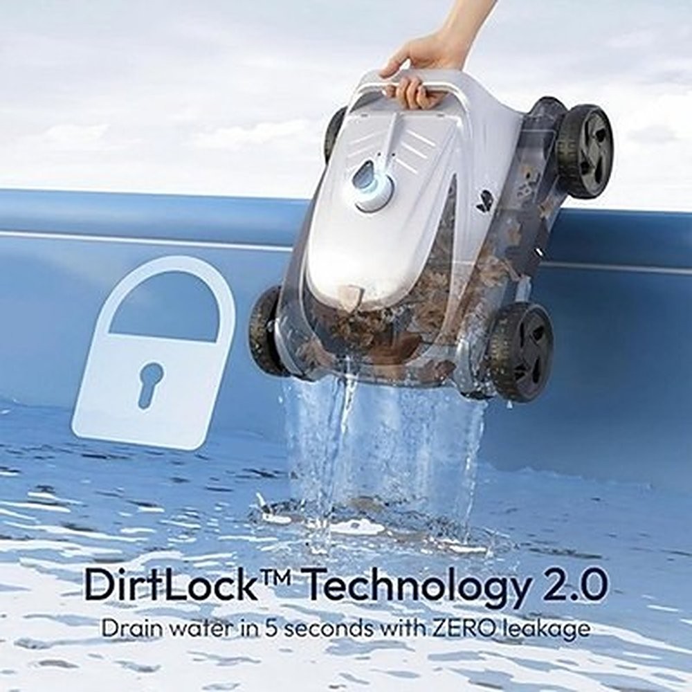 BUBLUE B10P Cordless Pool Vacuum for Above Ground Pool, 140-Min Runtime, #R034
