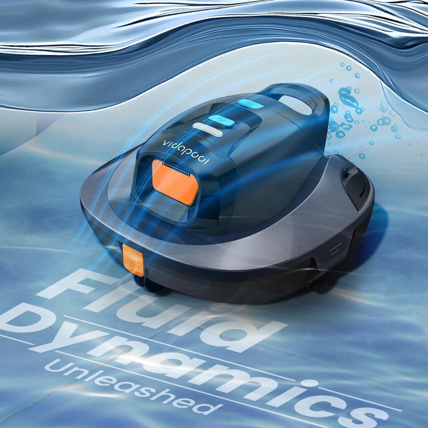 Robotic Pool Vacuum Robotic Pool Cleaner For Above Ground In Ground Pools 90min