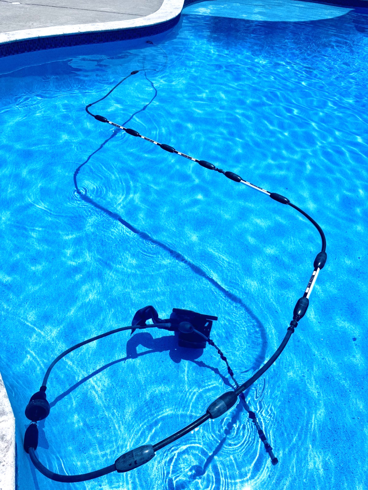 Pool Cleaner Hose Anti-Tangle Snap-On Stabilizers for 0.75&Prime; OD (7PK-Black)