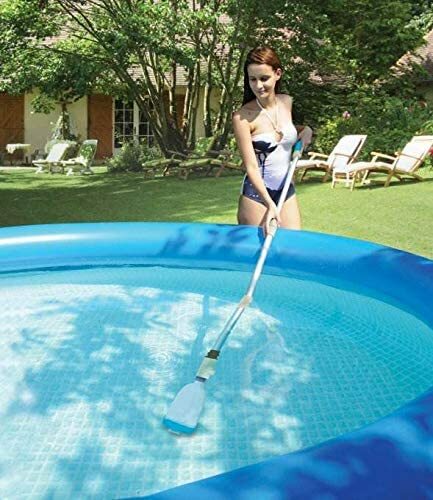Kokido Lektra Vac Battery Powered Swimming Pool Vacuum Broom Cleaner – K940CBX