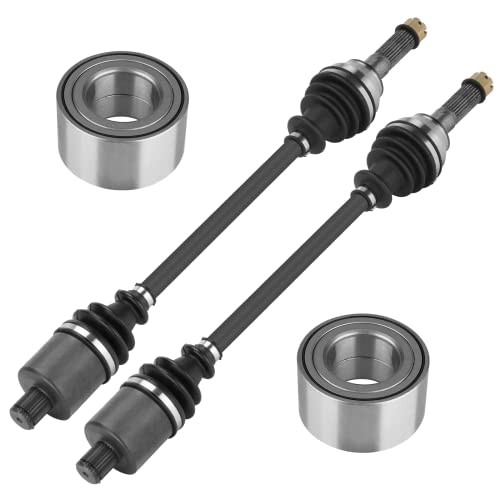 Rear Left or Right CV Axle & Wheel Bearing 2 * Rear CV Axle & 2 * Wheel Bearing