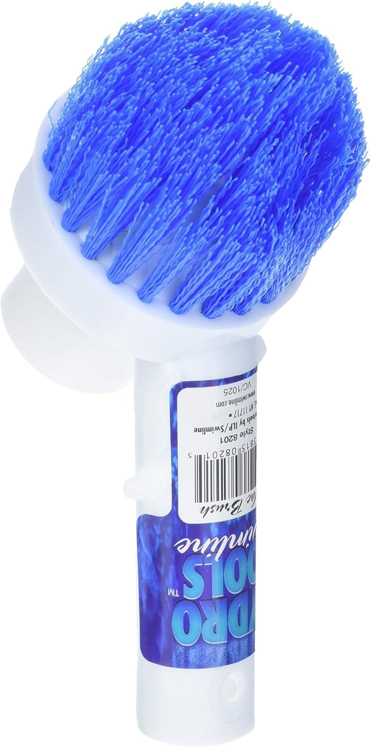 HYDROTOOLS Versatile Pool Brush for Inground & Above Ground Pools – 6.9&Prime; x 4&Prime;