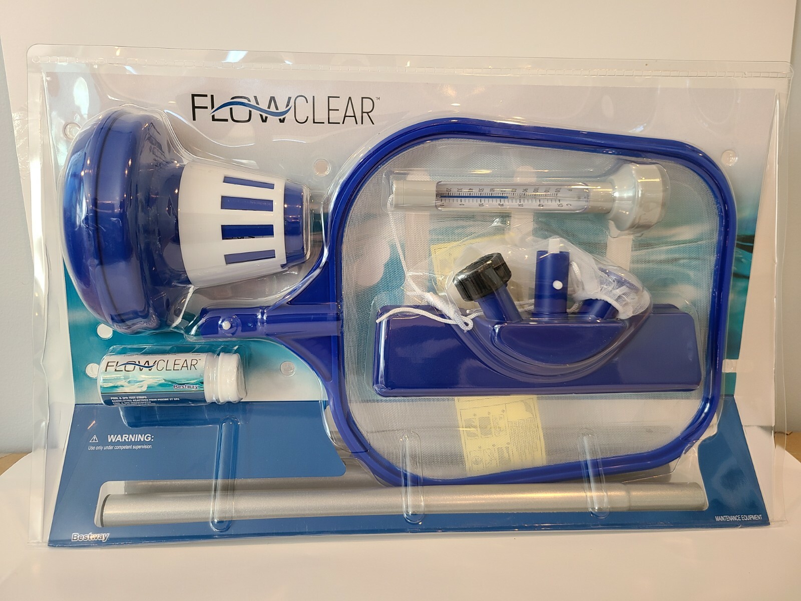 Bestway Flow Clear Above Ground Pool Cleaning & Maintenance Accessories Set Kit