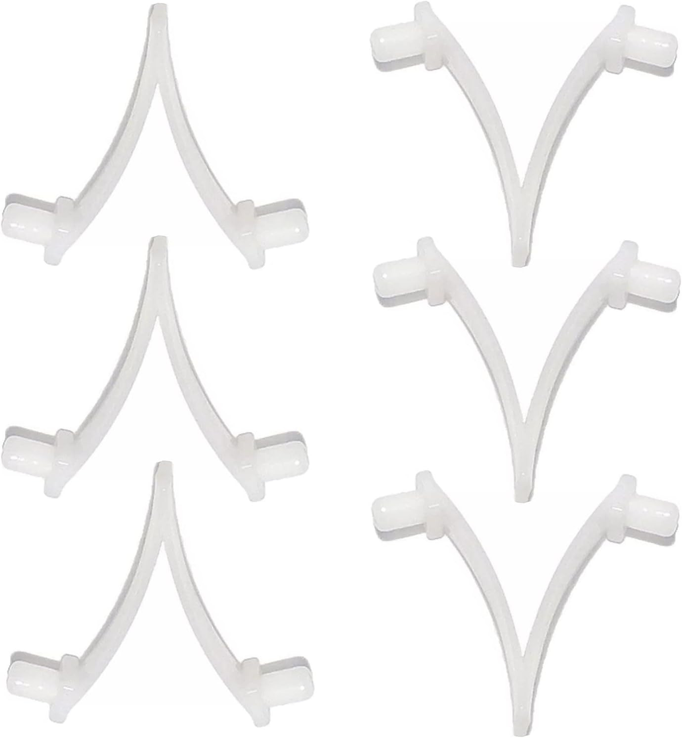 Pool Maintenance V Clips For Skimmers Brushes Vacuum Heads Pack Of 6 Heavy Duty