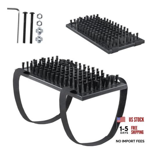 Truck Step Mounted Brush, Heavy Duty Boot Brush Cleaner, Universal Boot