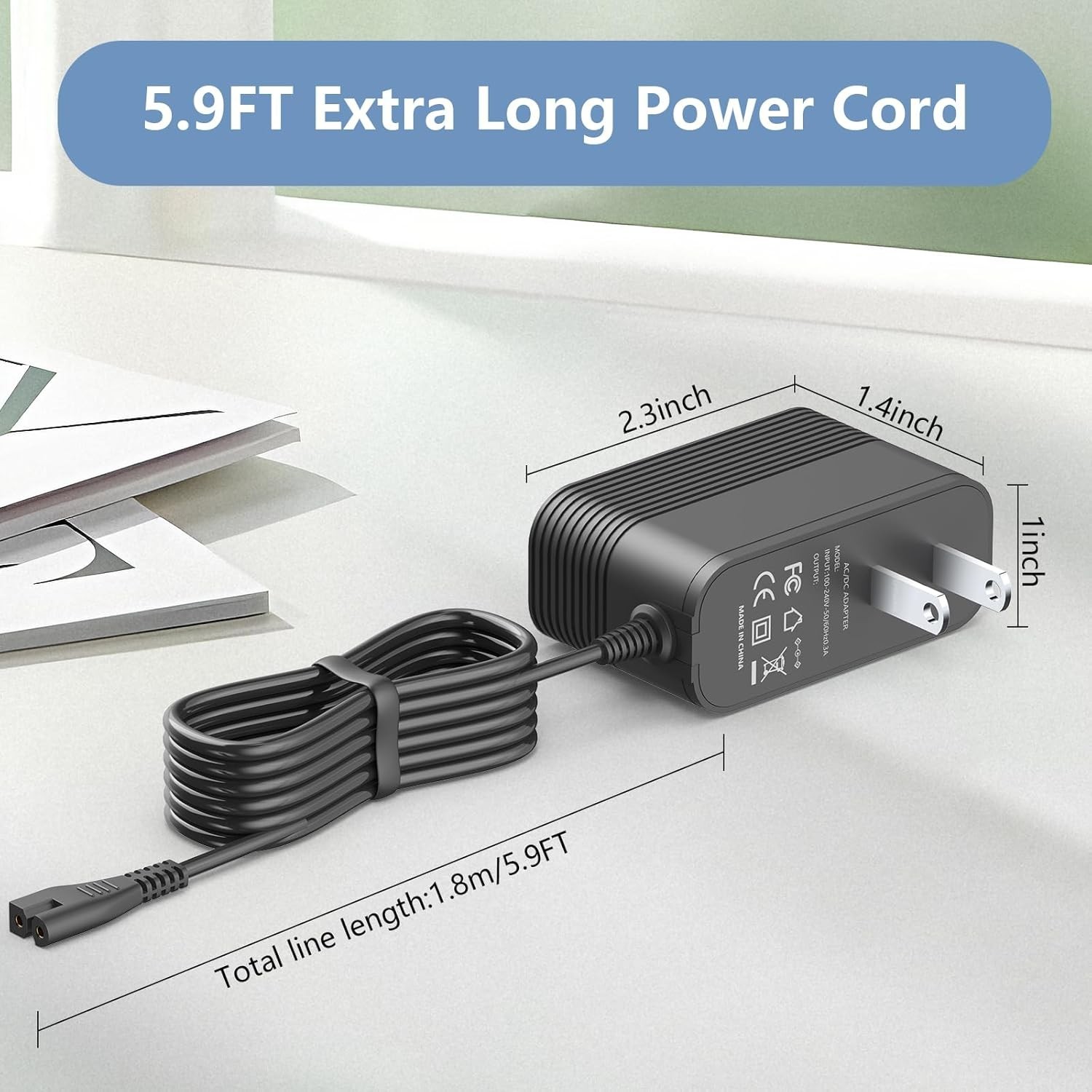5V Charger for Kokido Xtrovac 100 110 200 Telsa Rechargeable Pool Vacuum
