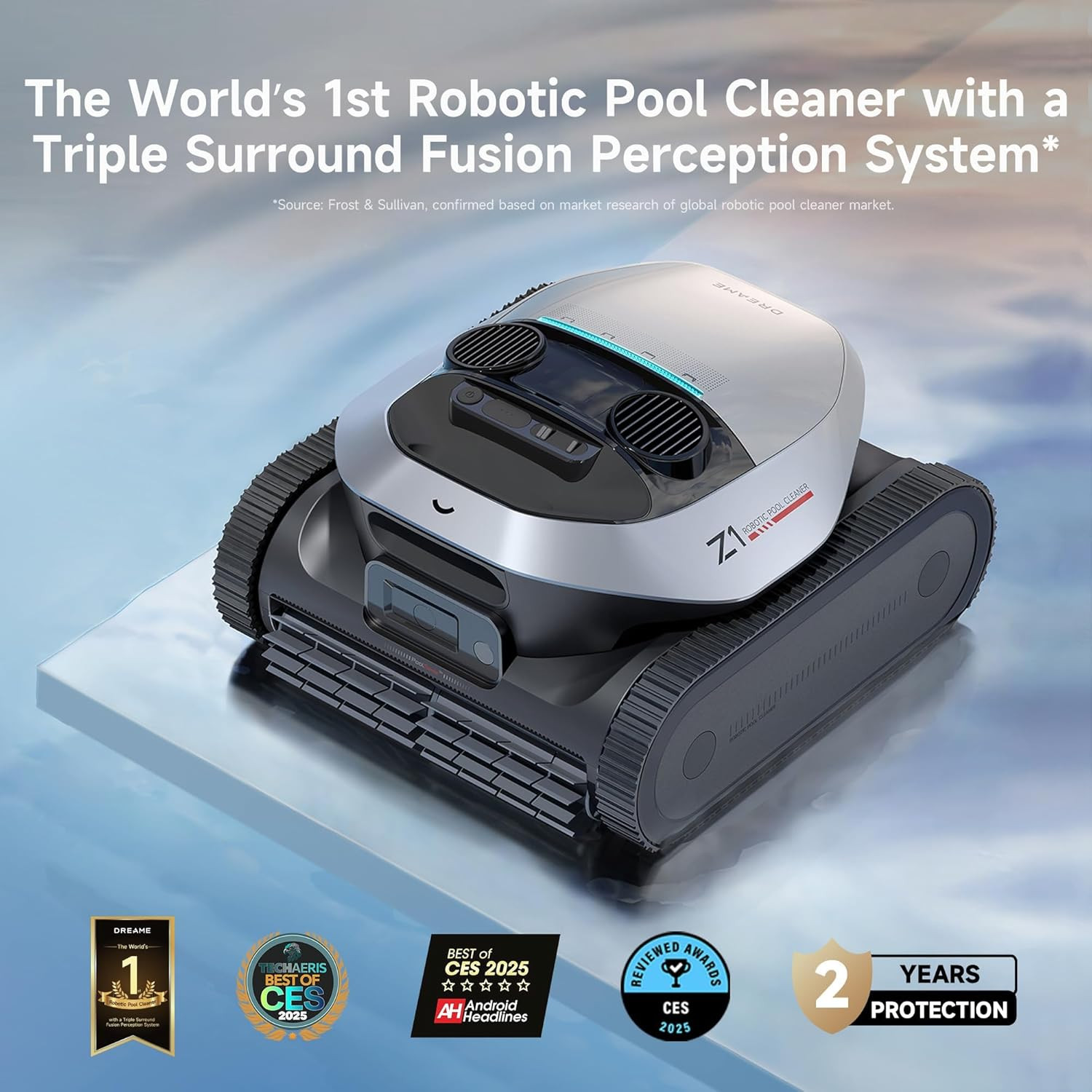 Wall & Waterline Cleaning, up to 180+ Min, Auto-Retrieval, Automatic Pool Vacuum