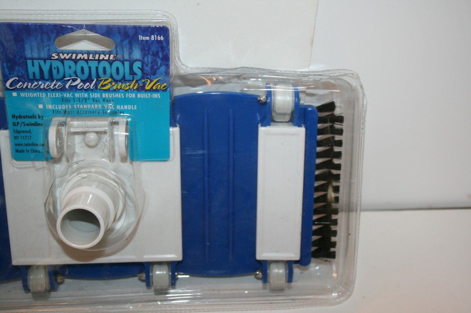 HydroTools by Swimline Weighted Flexible Pool Vacuum Head with Side Brushes 8166
