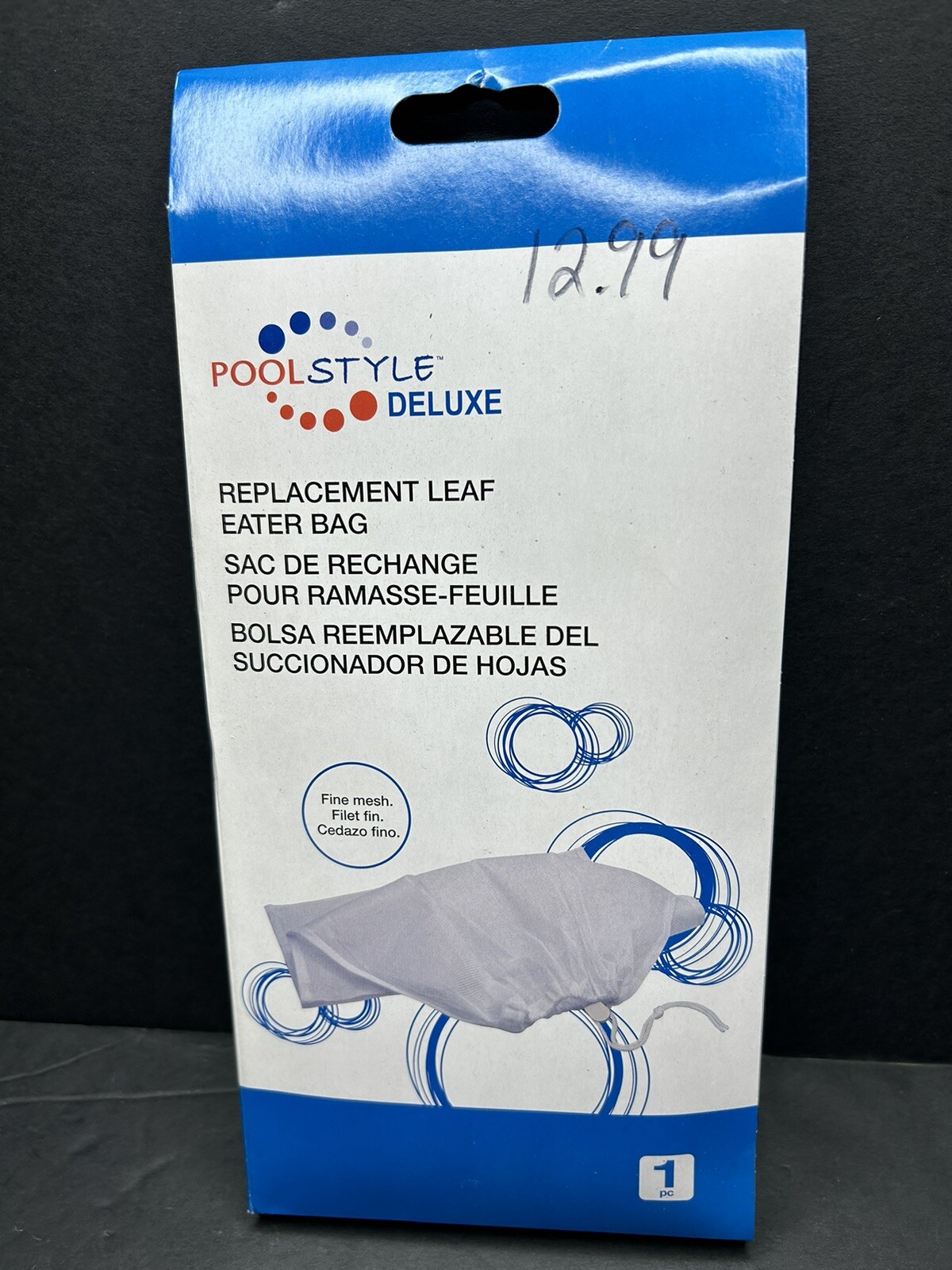 Pool Style Delux Debris White Mesh Bag, Fits Leaf Eater PSL-40-0409 – Fine Mesh