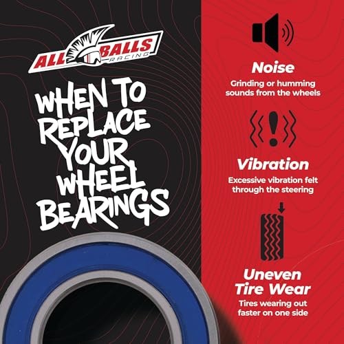Racing 25-1508 Wheel Bearing Seal Kit Compatible with/Replacement for Yamaha