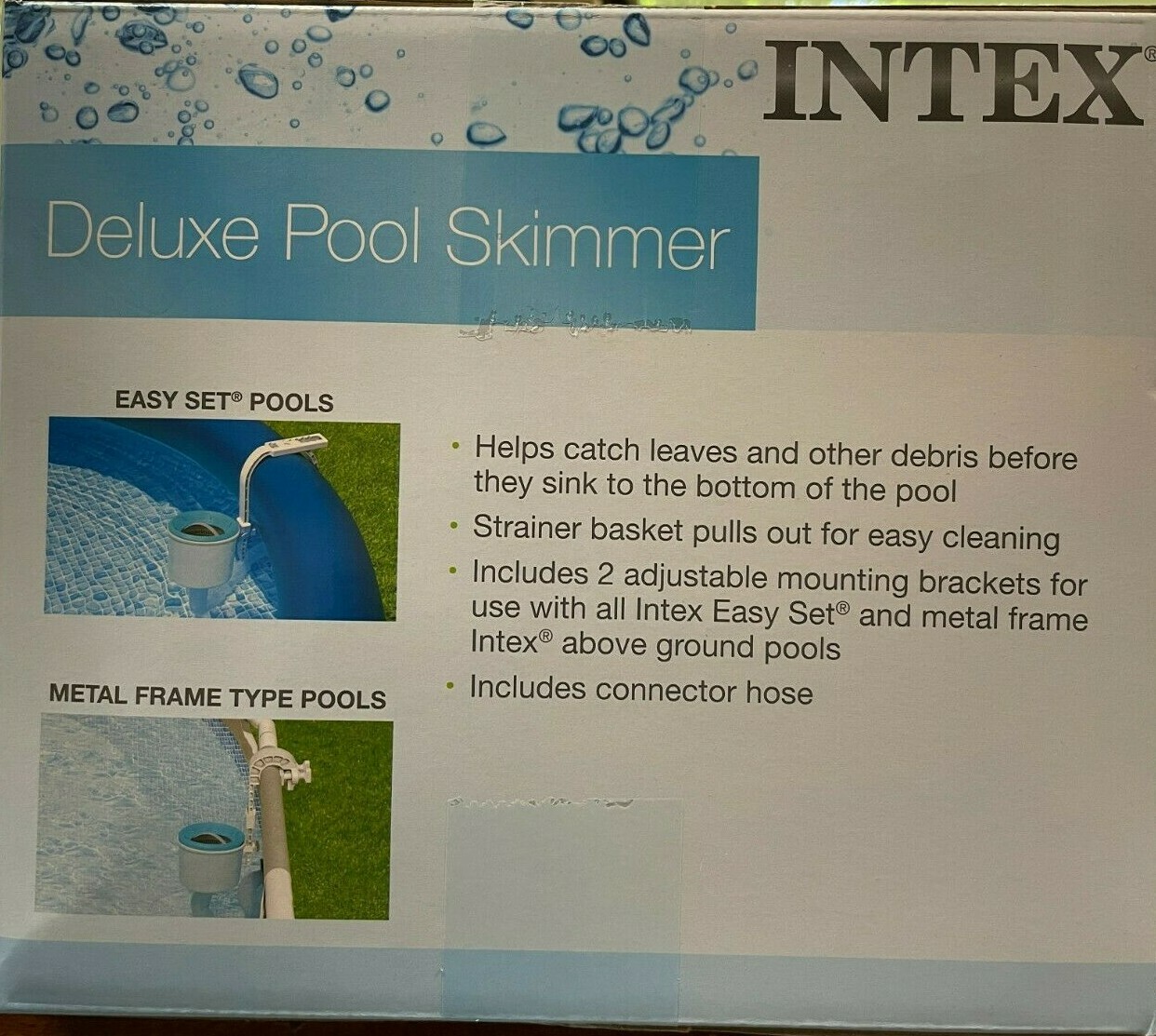 Intex – 28000E – Deluxe Wall Mount Surface Skimmer