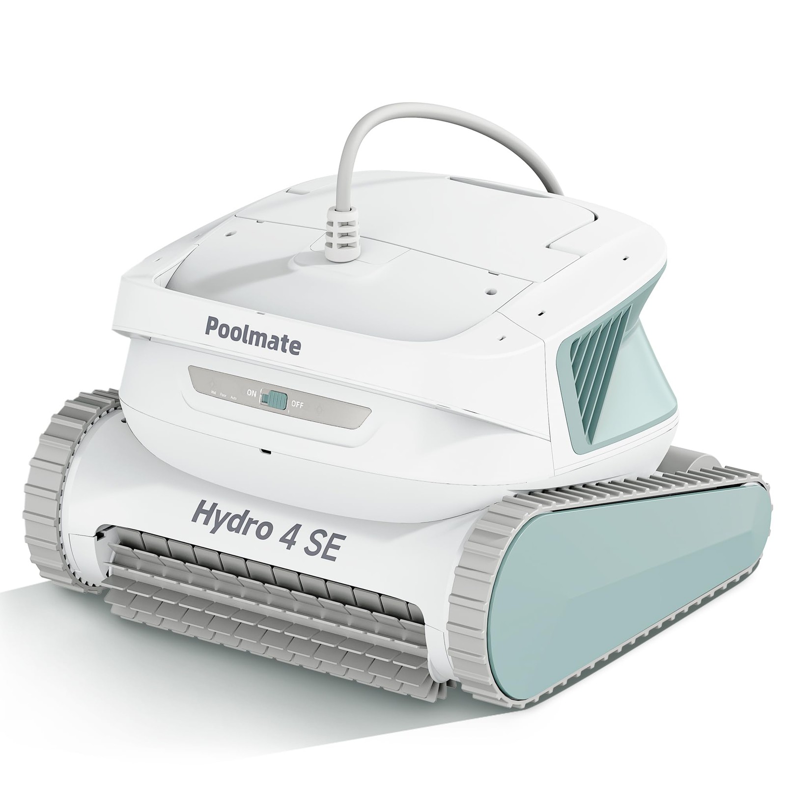 Hydro 4SE Robotic Pool Cleaner S Shaped Path/Auto Wall/Waterline Cleaning 40FT
