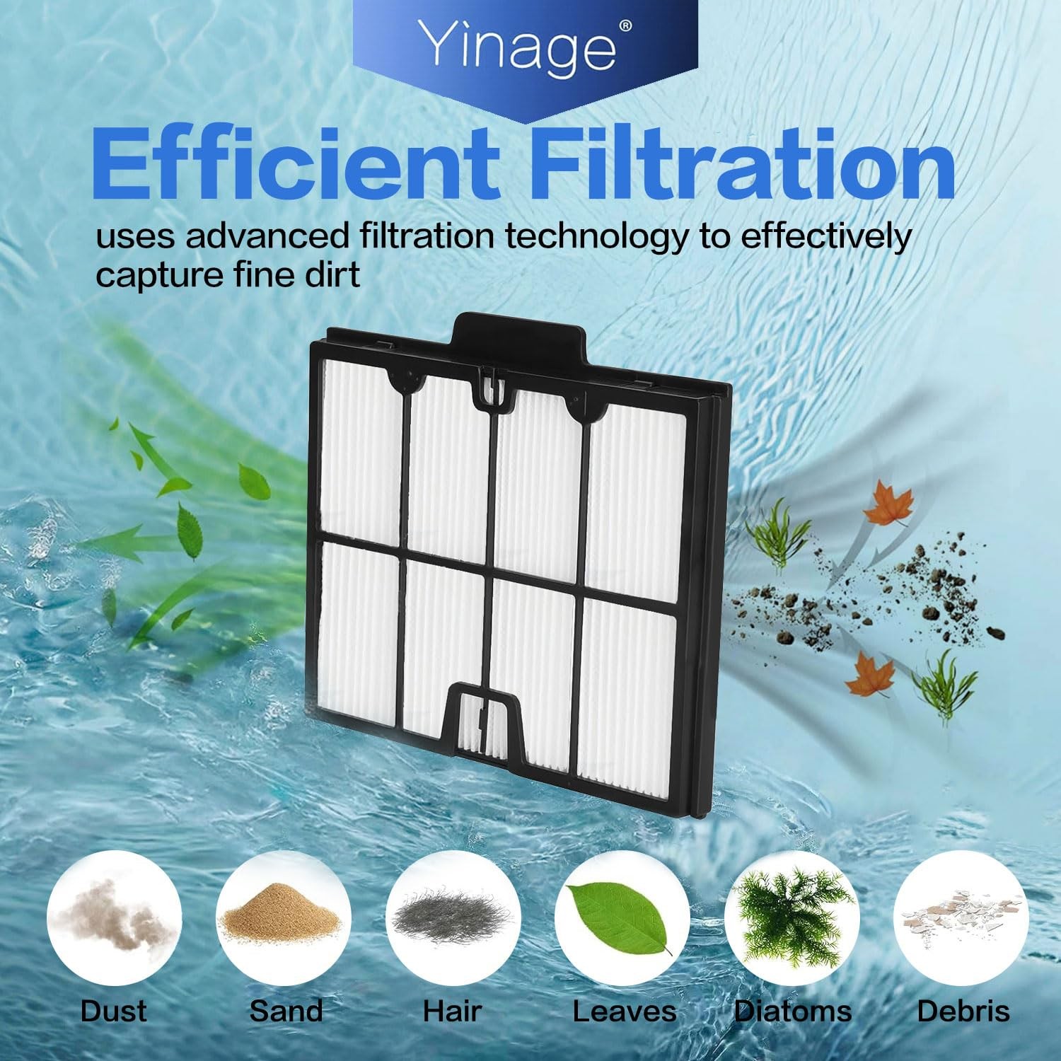 Dolfin Filter Replacement Kit 8 Pack Maytronics Compatible Ultra Fine Filter