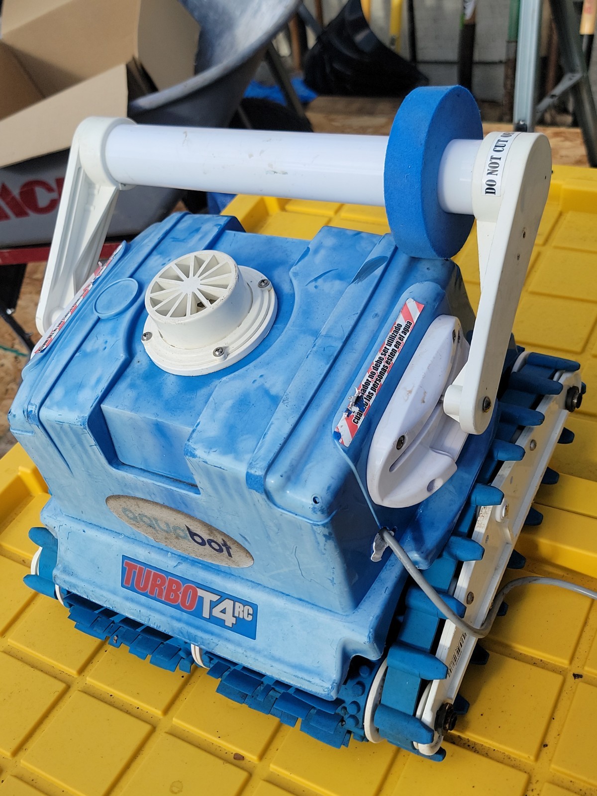 Aquabot Turbo T4RC pool robot For Parts!!!!!