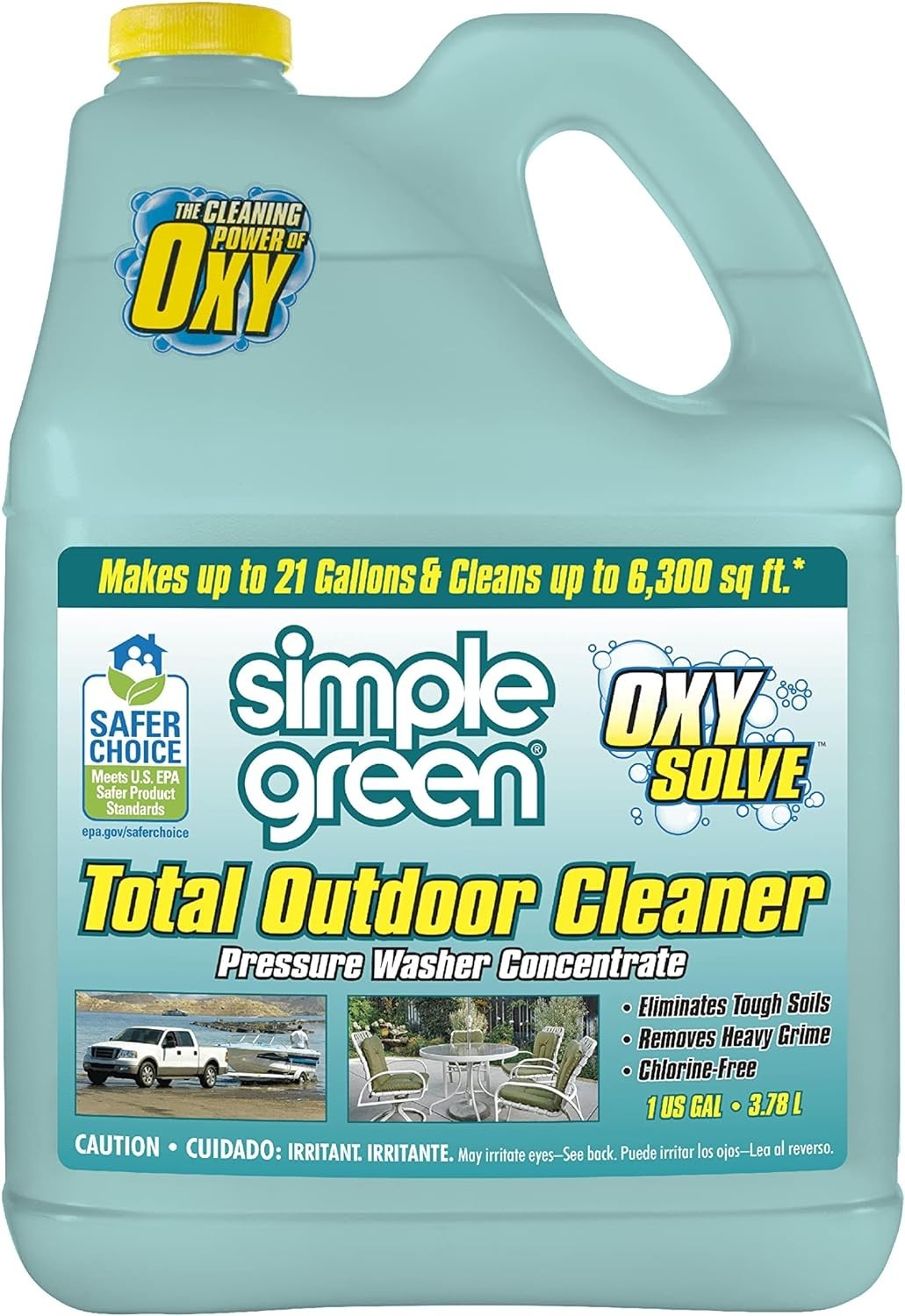 Oxy Solve Outdoor Pressure Washer Cleaner – Effective & Family-Safe Formula