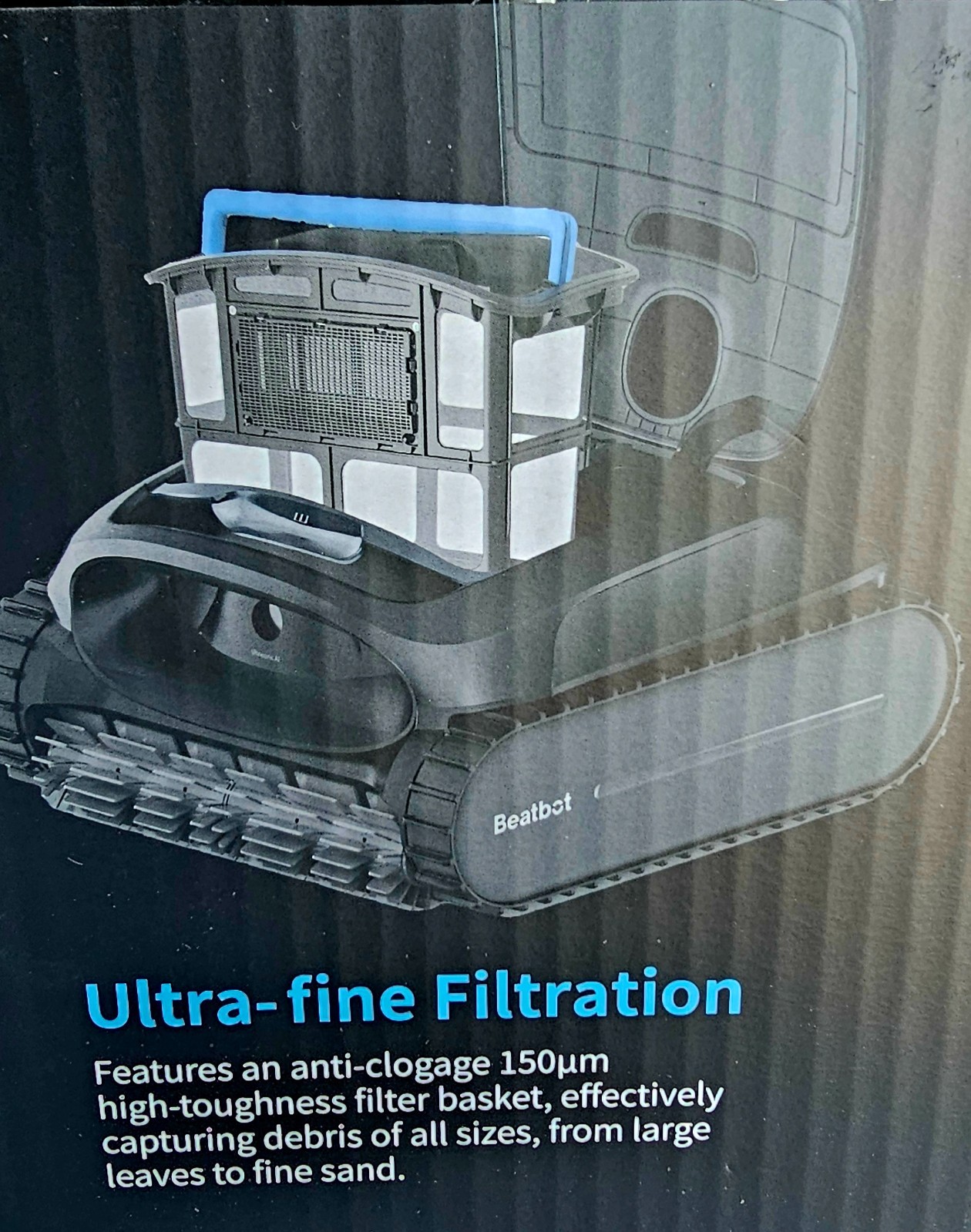 NEW Beatbot A100 Cordless Pool Cleaner Robot Floor & Wall Cleaner w/ APP Control