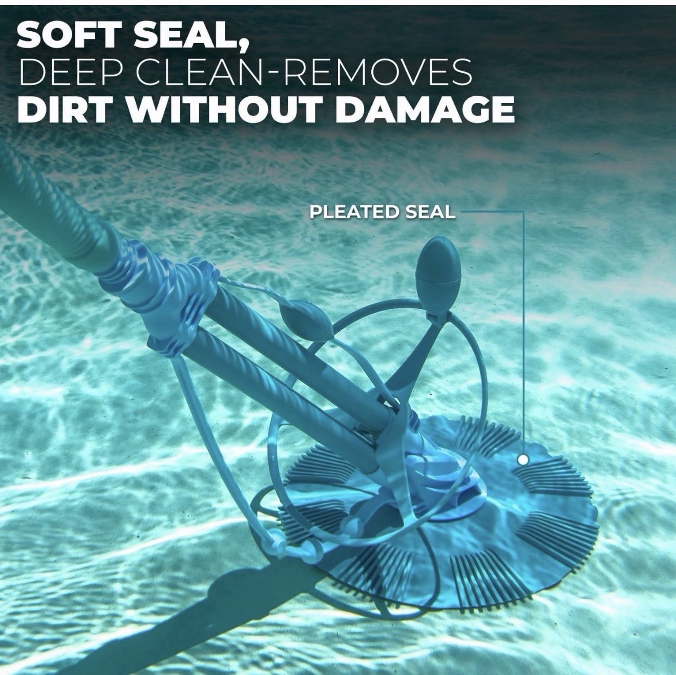 Automatic Pool Cleaner 30ft Hose Set – In-Ground Suction Side Vacuum Opened Box
