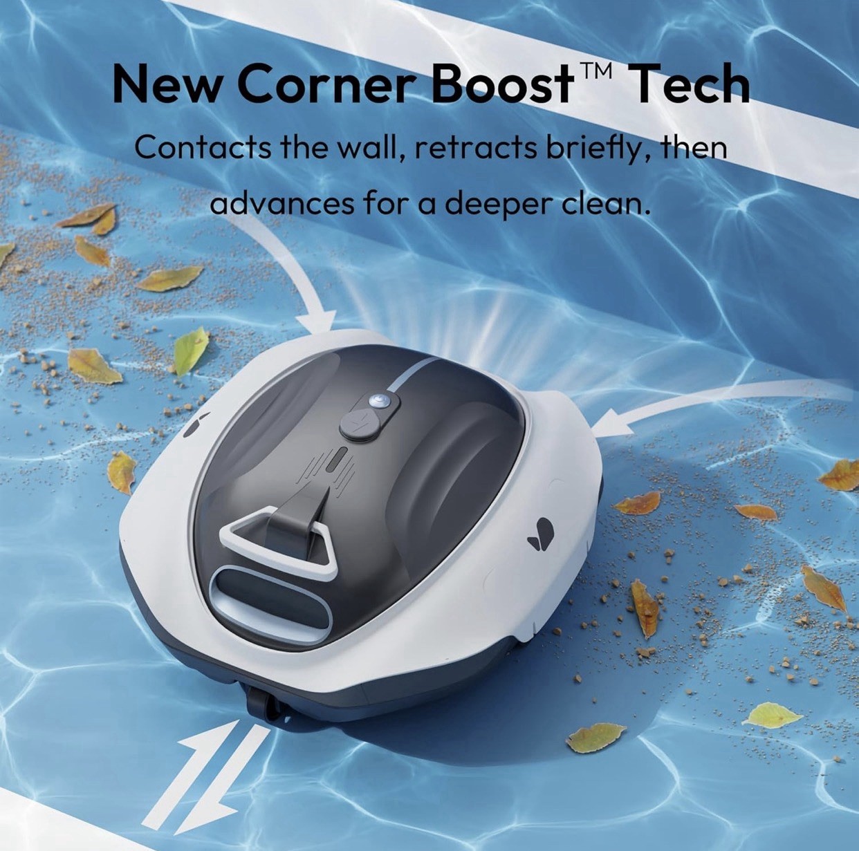 Bubot 300P Pool Vacuum, Cordless Robotic Pool Cleaner, Superior Suction #123