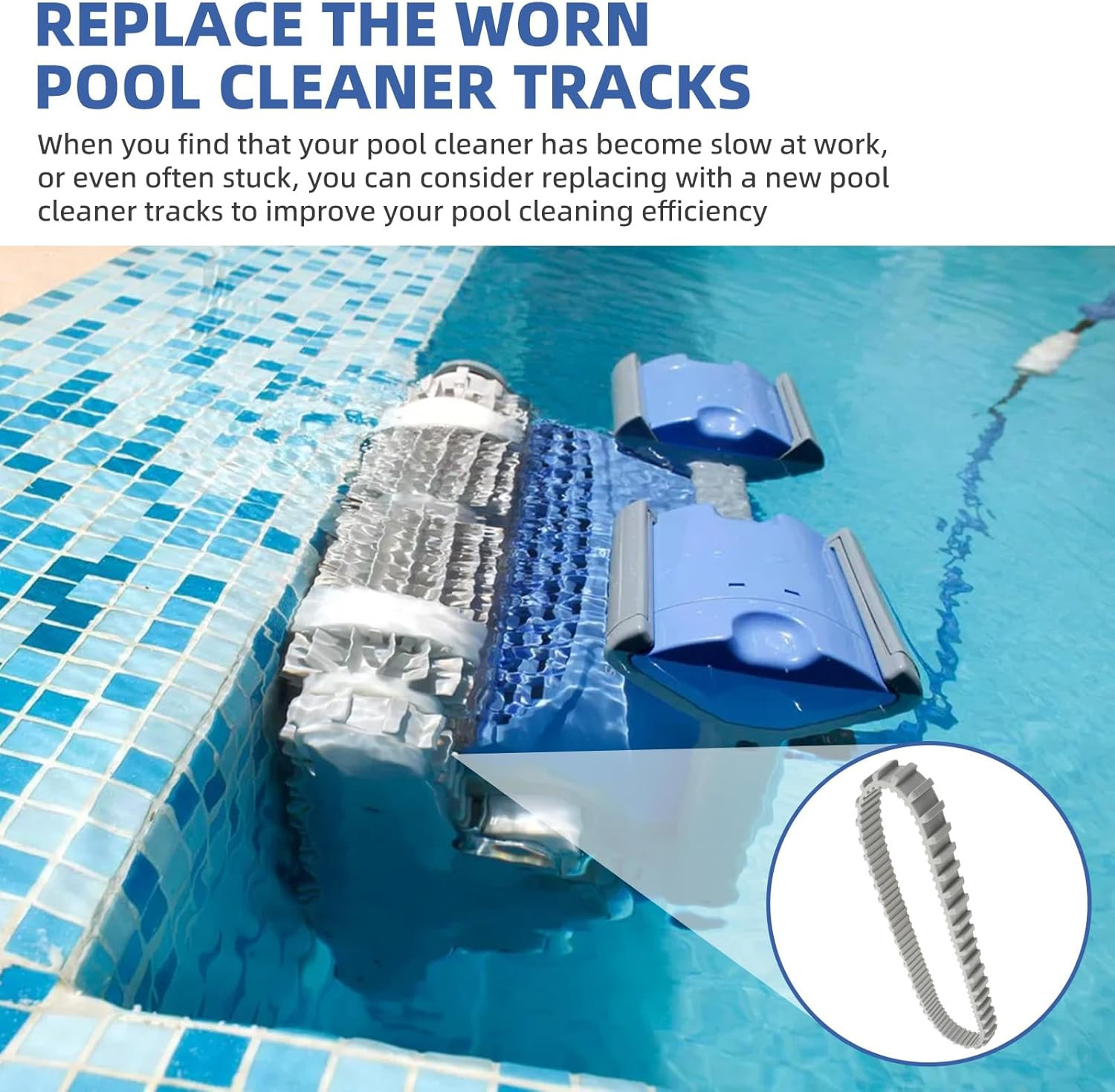 9985006-R2 Pool Cleaner Timing Tracks for Maytronics Dolphin Robotic, Replacemen