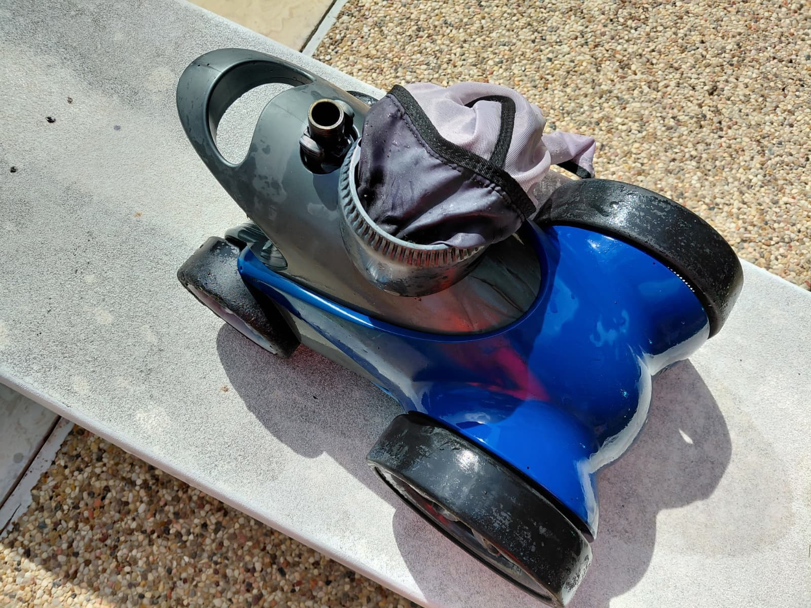 For Repair or Parts Pentair Racer Pressure Side Inground Pool Cleaner w/ Bag