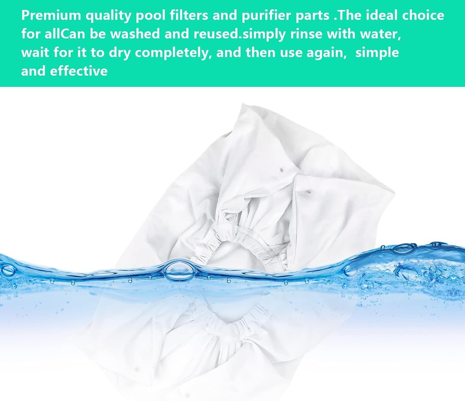 Pokin Pool Cleaner Replacement Fine Filter Bag Compatible with Aquabot…