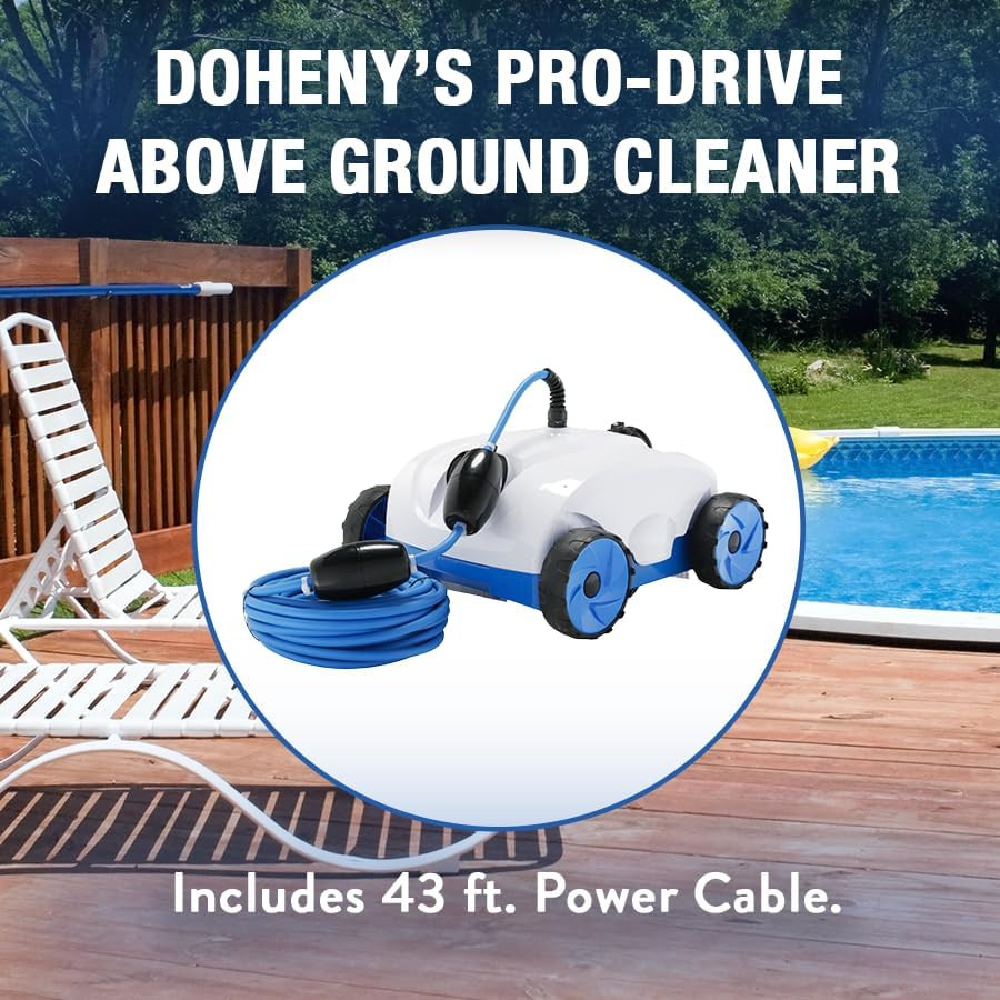 Prodrive AG Affordable Robotic Pool Cleaner for Above Ground Pools