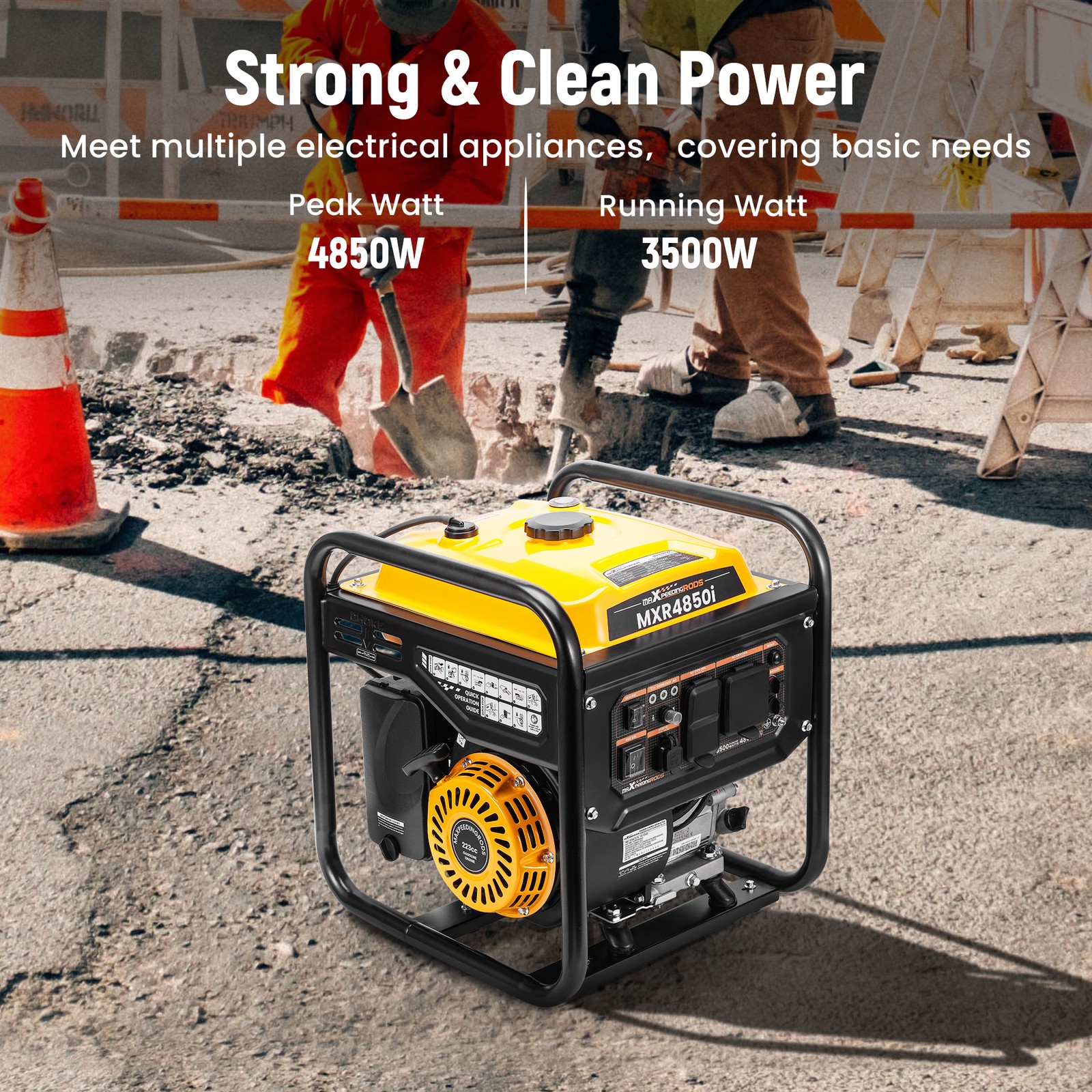 Automatic Pool Vacuum Cleaner Robotic Cordless WIth Dual-Motors LED Indicator