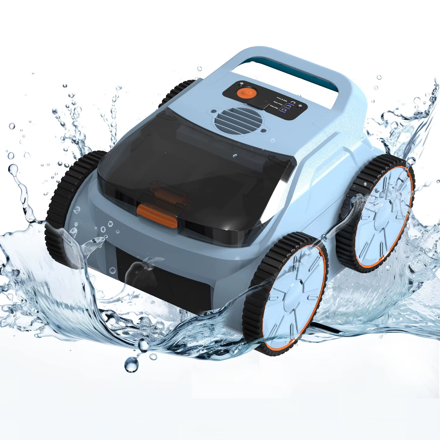 Pool Vacuum up to 180 Mins Run Time, Robotic Pool Cleaner above Ground for Ingro