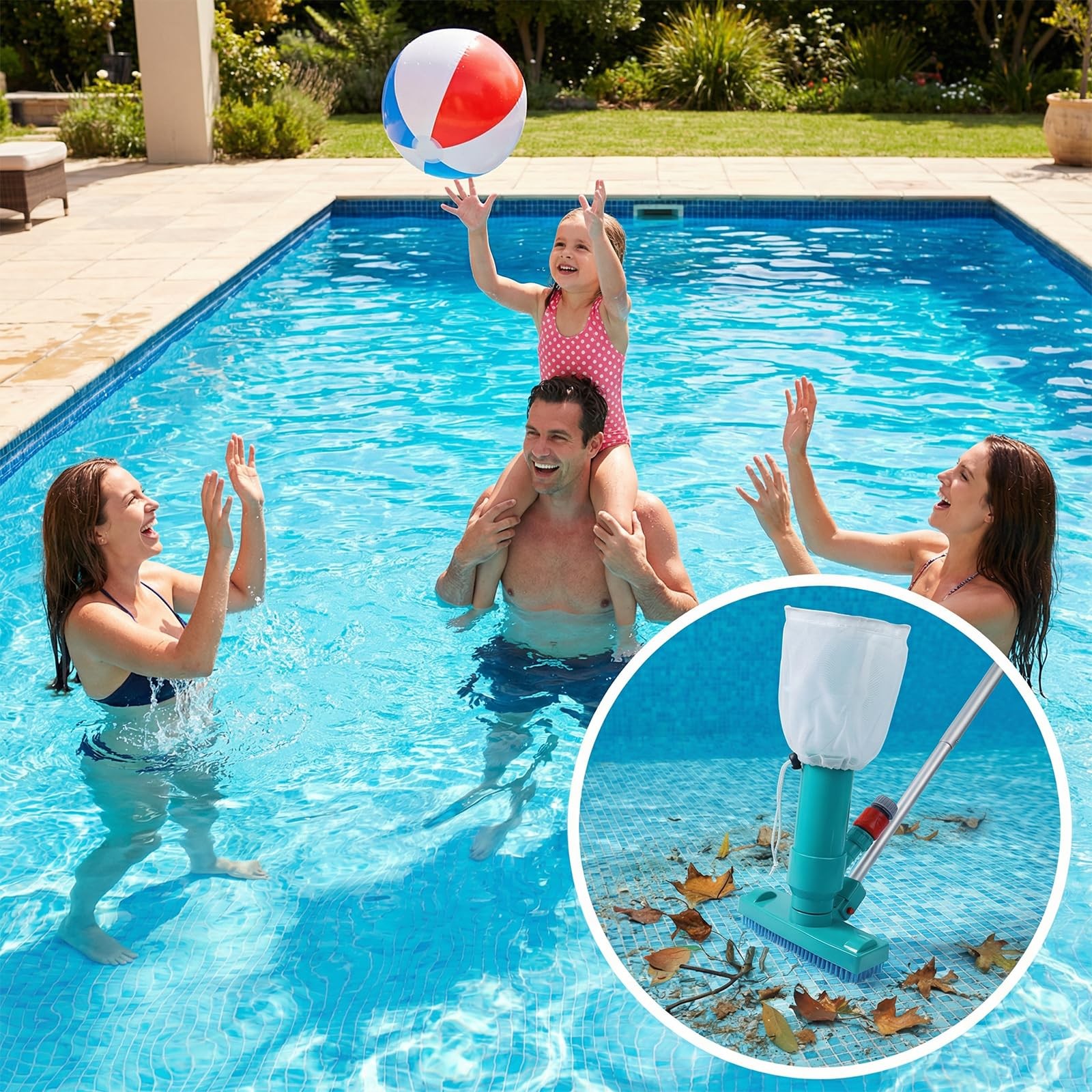 4pcs Pool Vacuum Bag 12.5X 9in Aquarium Mesh Bag Extra Fine Aquarium Filter M…