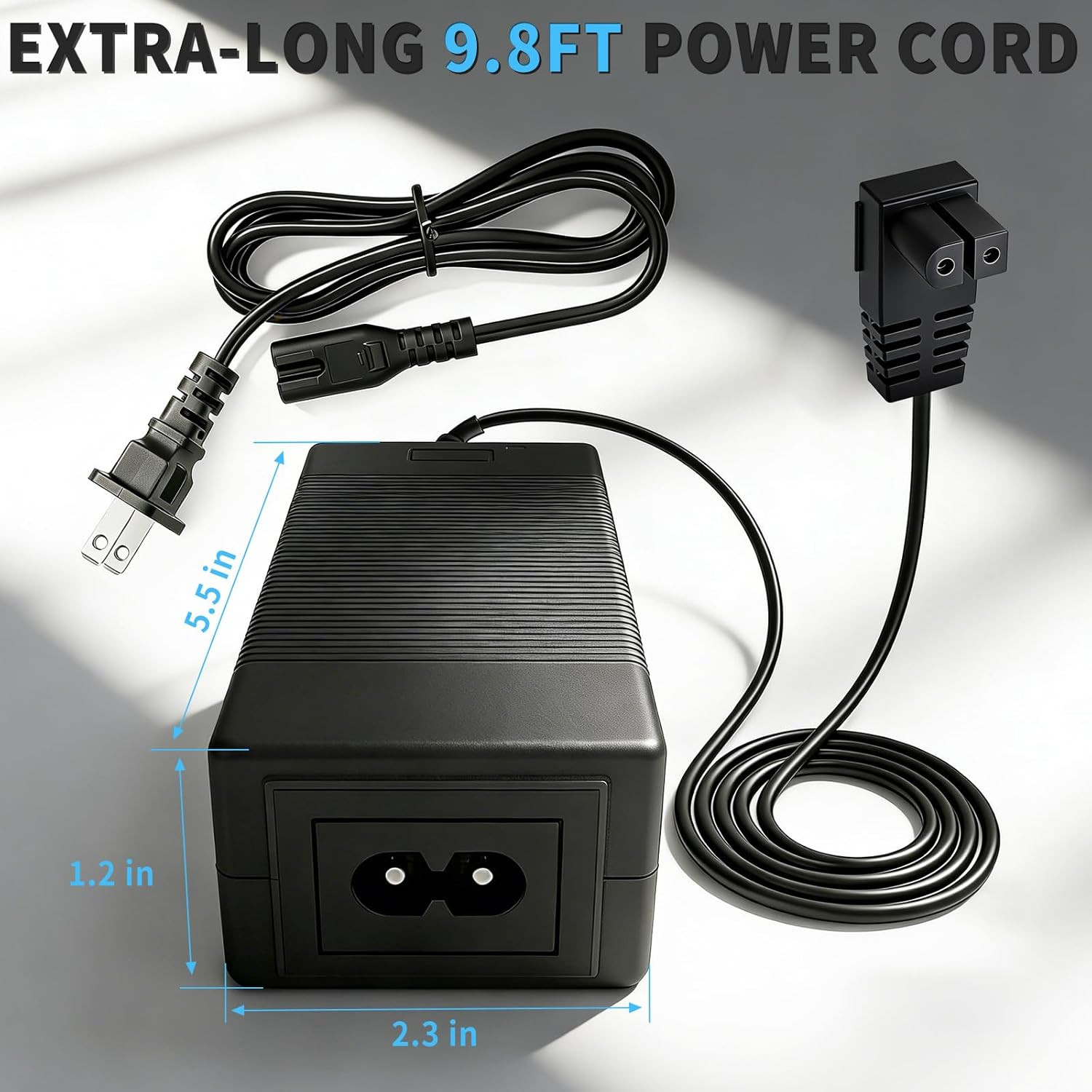 26V Power Adapter Charger for 21.6V Battery Pool Cleaner Compatible with Zyerch