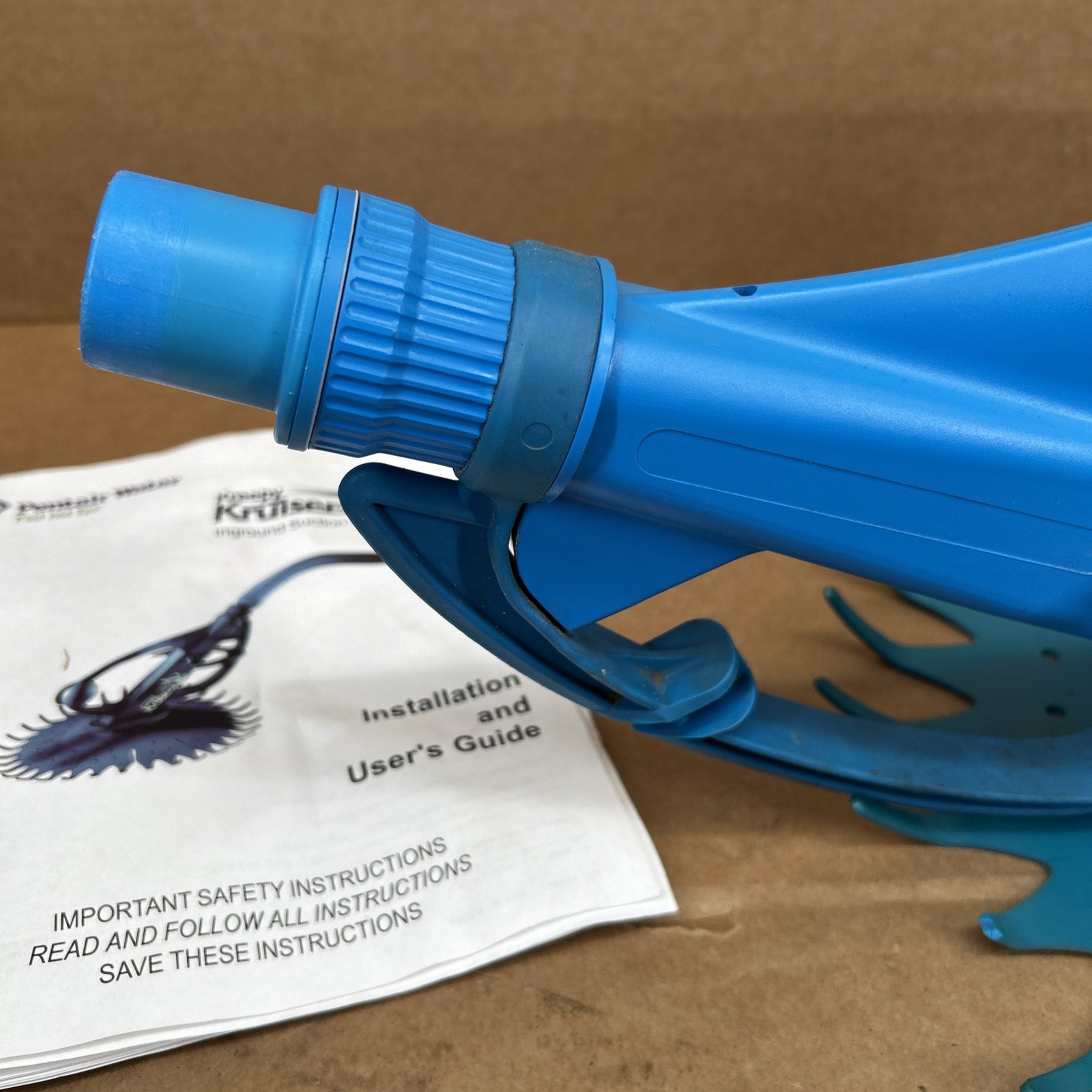 Pentair K60400 Kreepy Krauly Kruiser Automatic In-Ground Pool Cleaner Suction