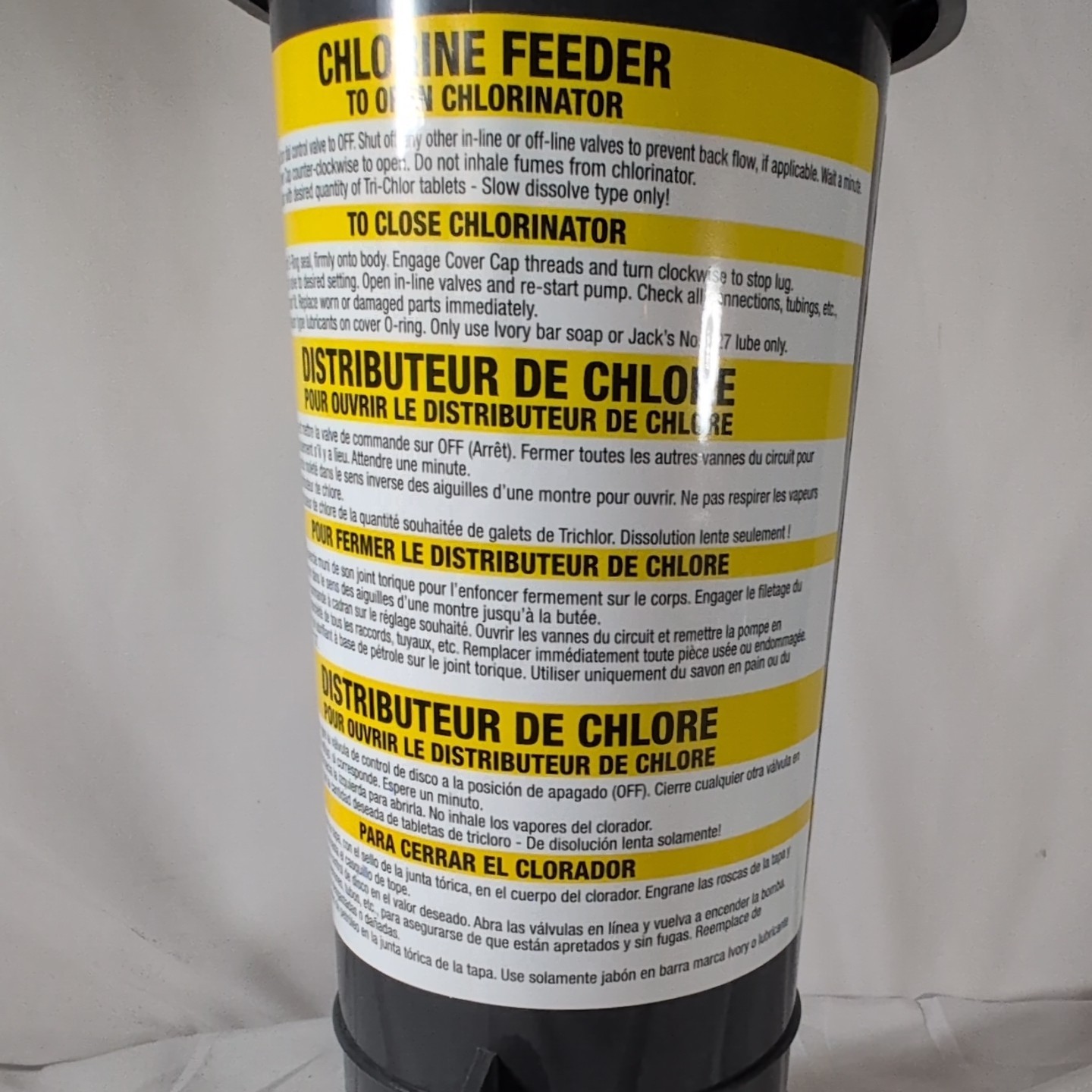 HydroTools by Swimline Super In-Line Automatic Pool Chlorine Feeder #87501