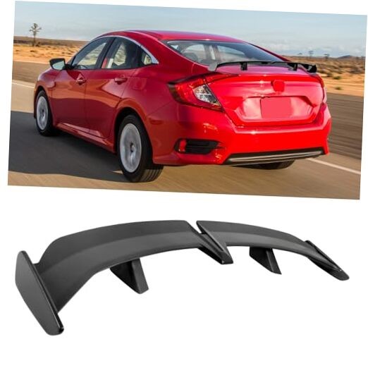 Universal Rear Spoiler 54 Inch Seagull PRO 54inch Matte Black-Seagull Pro Style