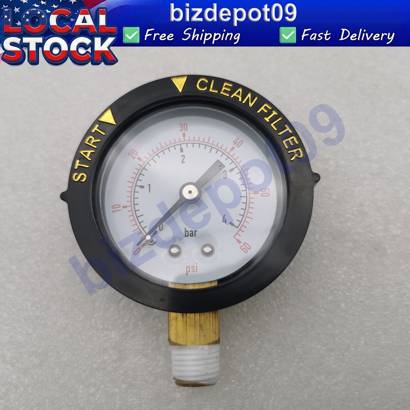 005-302-4300-03 Water Valve Top Dome Complete Assembly with Gauge for PCC 2000