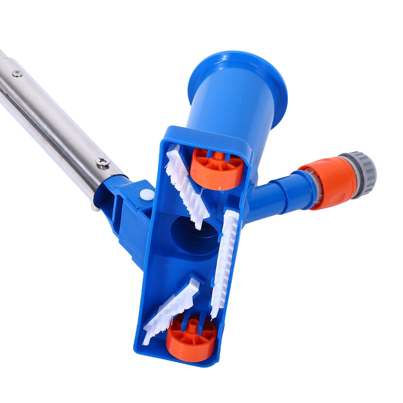 Handheld Pool Jet Cleaner With 6 Section Extension Pole For Above Ground Pools