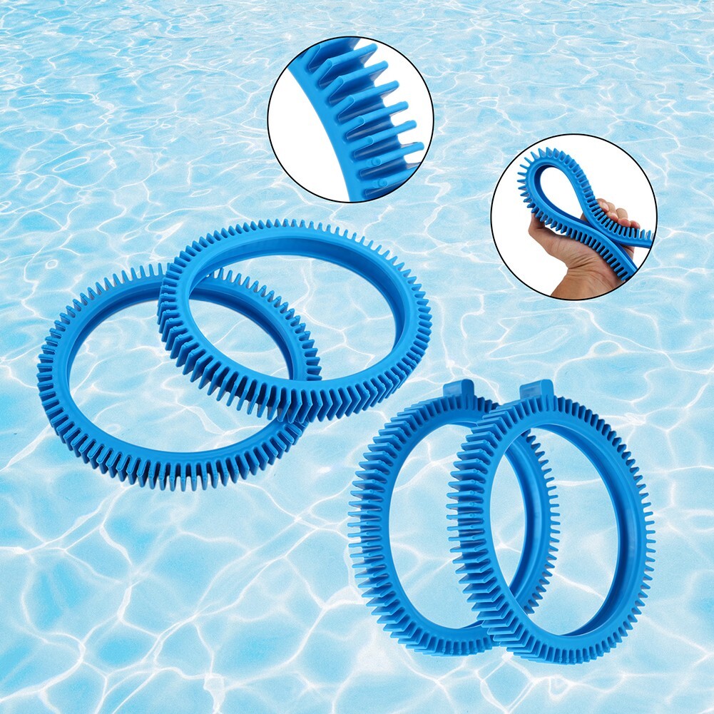 2pcs Blue THE POOL CLEANER FRONT TIRES W/ HUMP PART 896584000-143