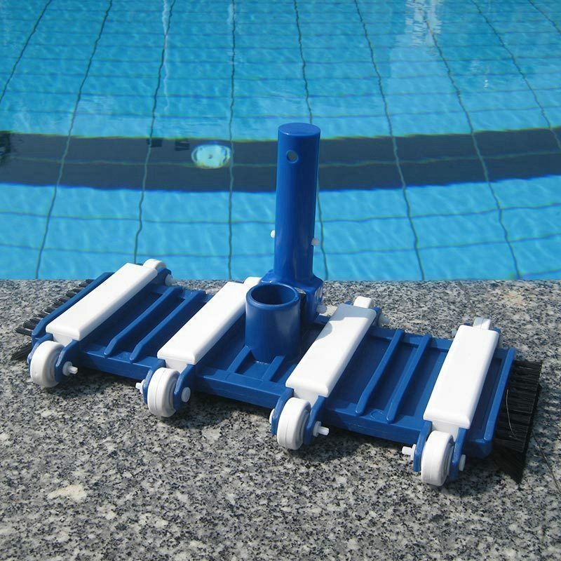 Swimming Pool Vacuum Head 14&Prime; Brushes Above Ground Sweeper Spa Cleaner Brush