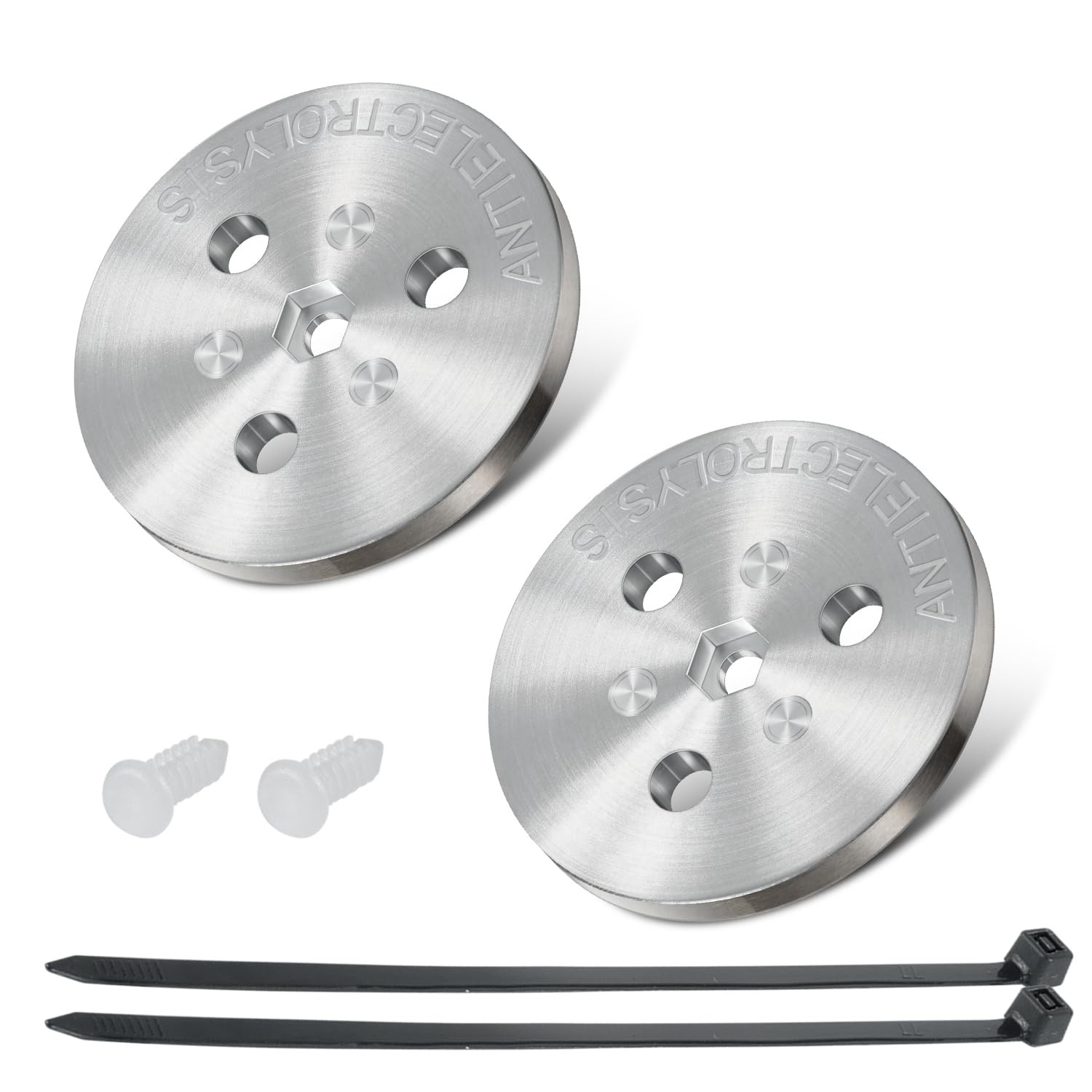 Pool Zinc Anode Weight Plate Anti-Electrolysis Sacrificial Anode Pool Skimmer…