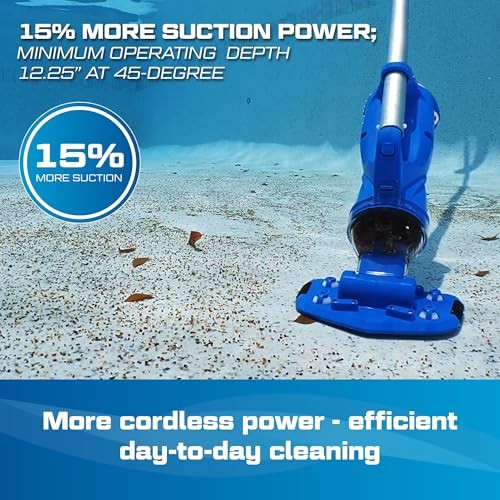 Catfish (Gen 2) Cordless Spa & Hot Tub Vacuum, More Power & Catfish Gen 2